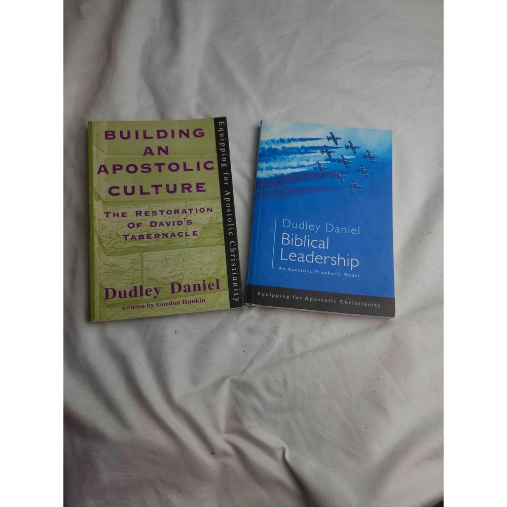Dudley Daniel Building An Apostolic Culture Biblical Leadership Book Set Lot 2